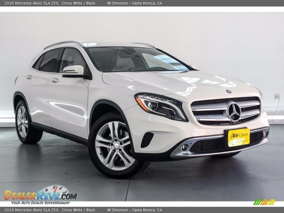 2016 Mercedes-Benz GLA 250 Cirrus White / Black Photo #14