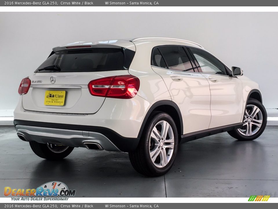 2016 Mercedes-Benz GLA 250 Cirrus White / Black Photo #16