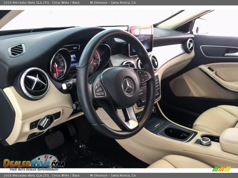 2016 Mercedes-Benz GLA 250 Cirrus White / Black Photo #23