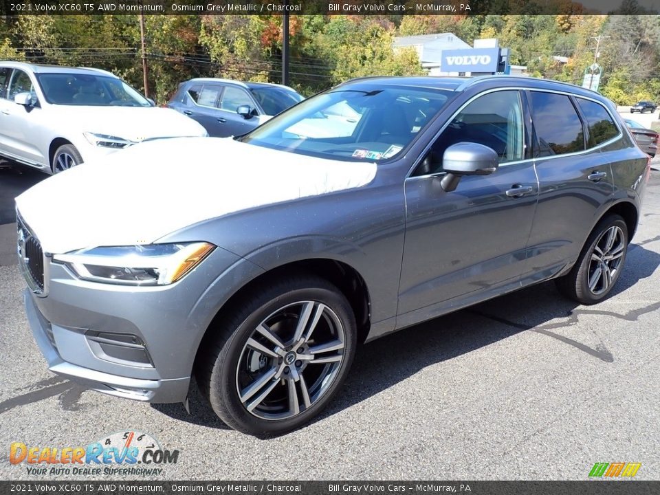 Osmium Grey Metallic 2021 Volvo XC60 T5 AWD Momentum Photo #5