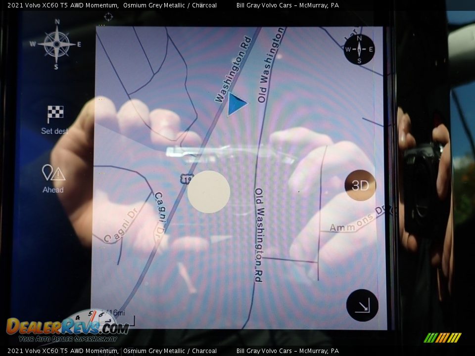 Navigation of 2021 Volvo XC60 T5 AWD Momentum Photo #13