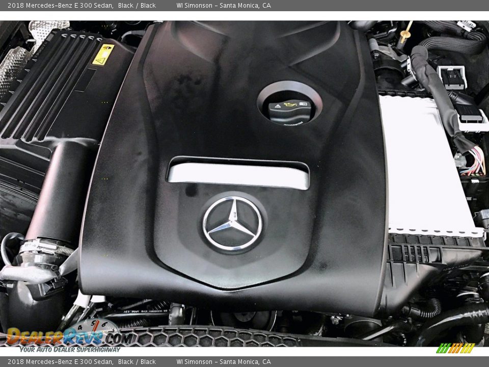 2018 Mercedes-Benz E 300 Sedan Black / Black Photo #32