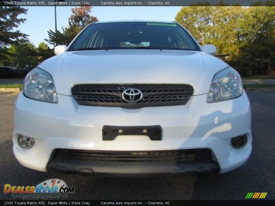 2005 Toyota Matrix XRS Super White / Stone Gray Photo #4