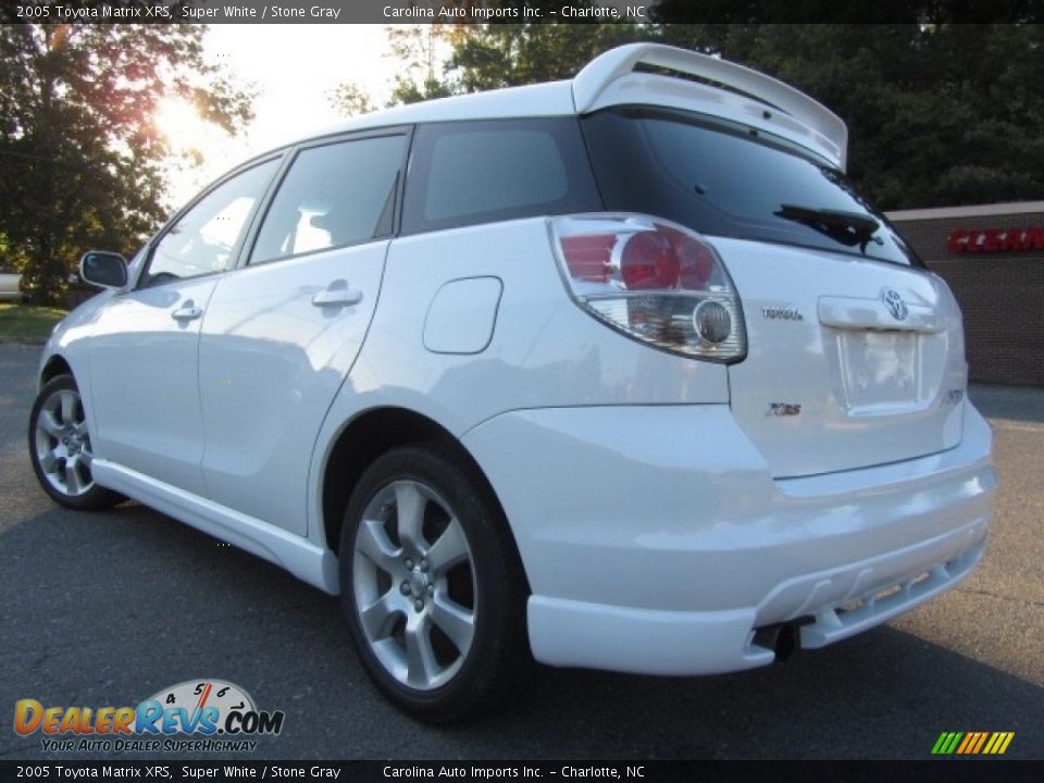 Super White 2005 Toyota Matrix XRS Photo #8