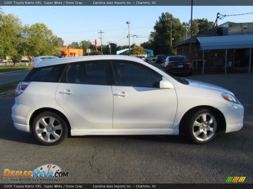 2005 Toyota Matrix XRS Super White / Stone Gray Photo #11