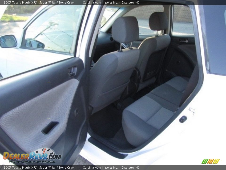 2005 Toyota Matrix XRS Super White / Stone Gray Photo #19