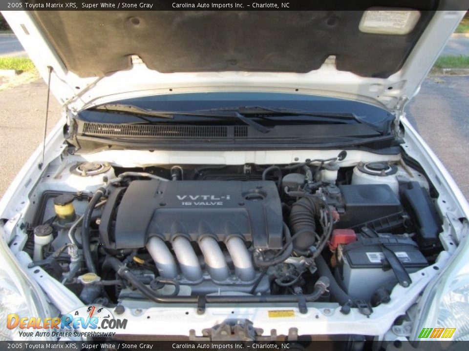 2005 Toyota Matrix XRS 1.8L DOHC 16V VVT-i 4 Cylinder Engine Photo #25