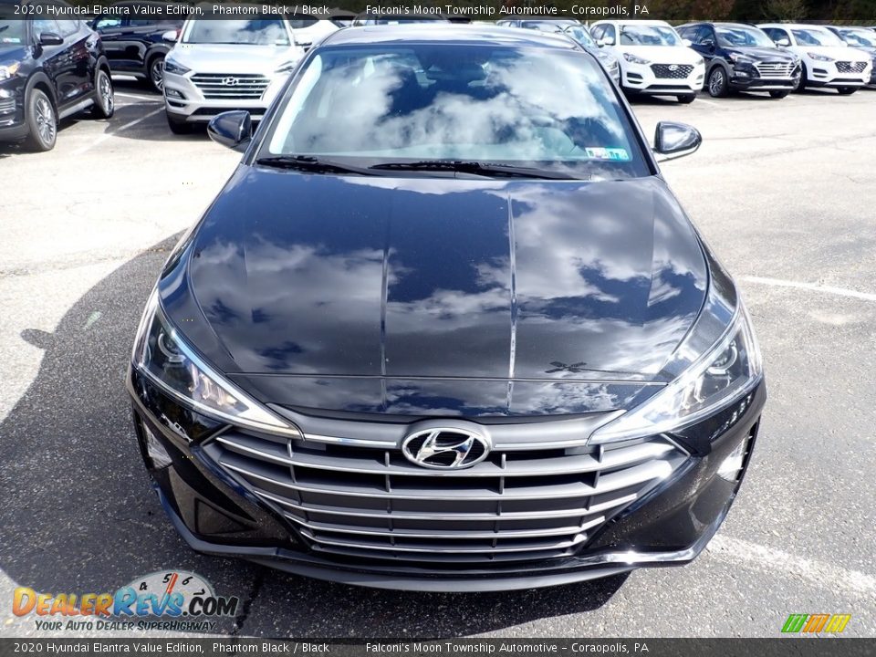 2020 Hyundai Elantra Value Edition Phantom Black / Black Photo #4