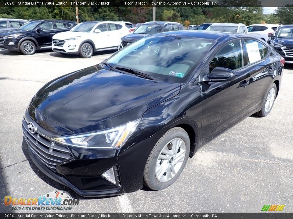 2020 Hyundai Elantra Value Edition Phantom Black / Black Photo #5