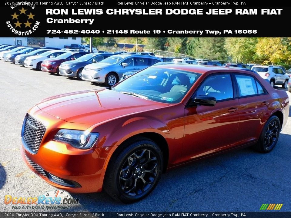 2020 Chrysler 300 Touring AWD Canyon Sunset / Black Photo #1