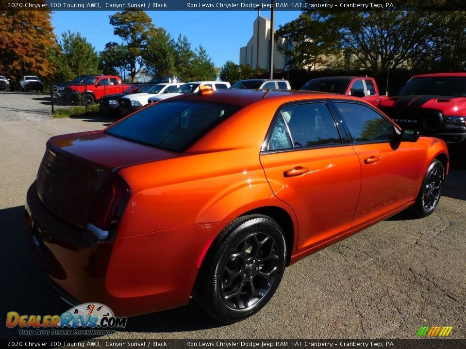 2020 Chrysler 300 Touring AWD Canyon Sunset / Black Photo #5