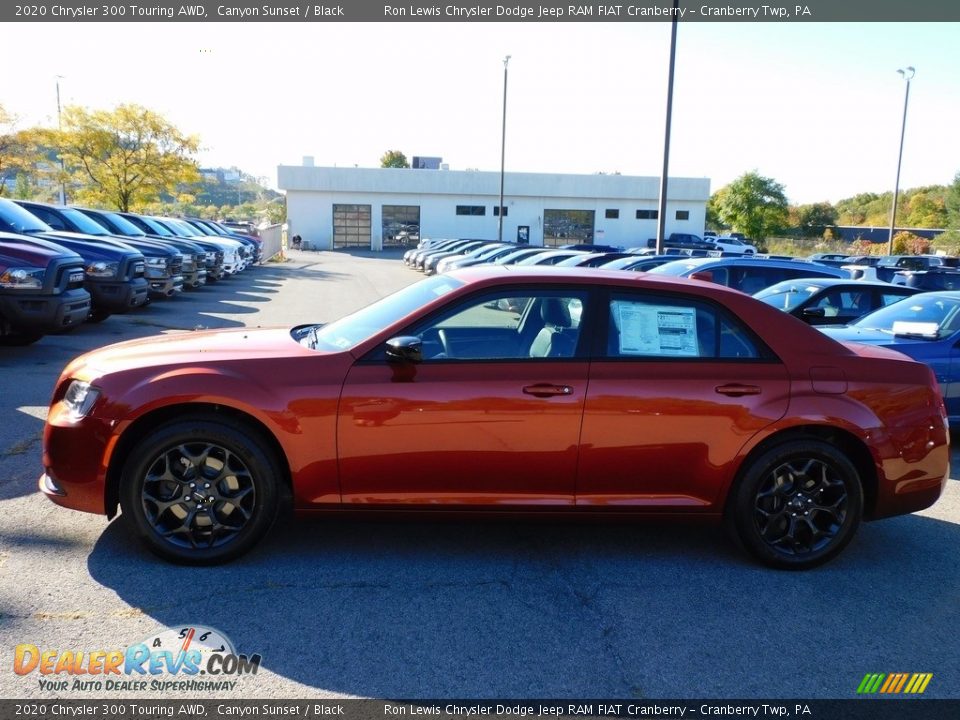 2020 Chrysler 300 Touring AWD Canyon Sunset / Black Photo #8