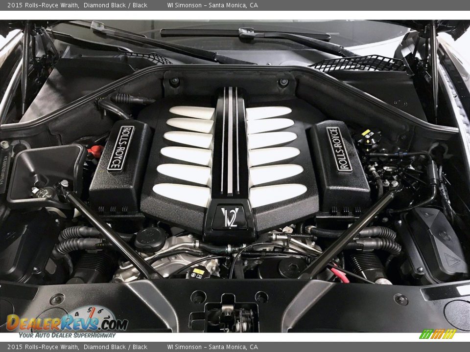 2015 Rolls-Royce Wraith  6.6 Liter Twin Turbocharged DOHC 48-Valve VVT V12 Engine Photo #9