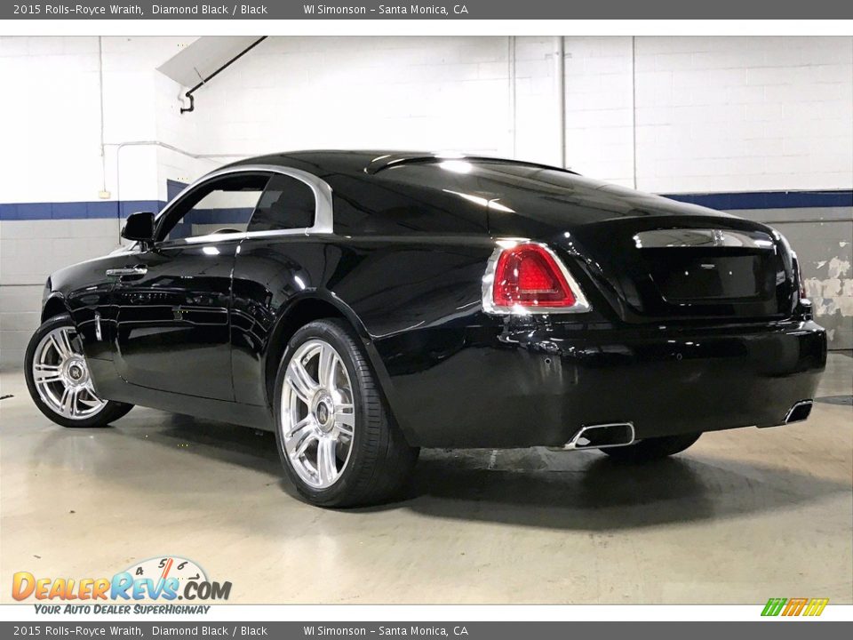 2015 Rolls-Royce Wraith Diamond Black / Black Photo #10