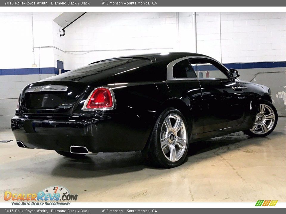 2015 Rolls-Royce Wraith Diamond Black / Black Photo #13