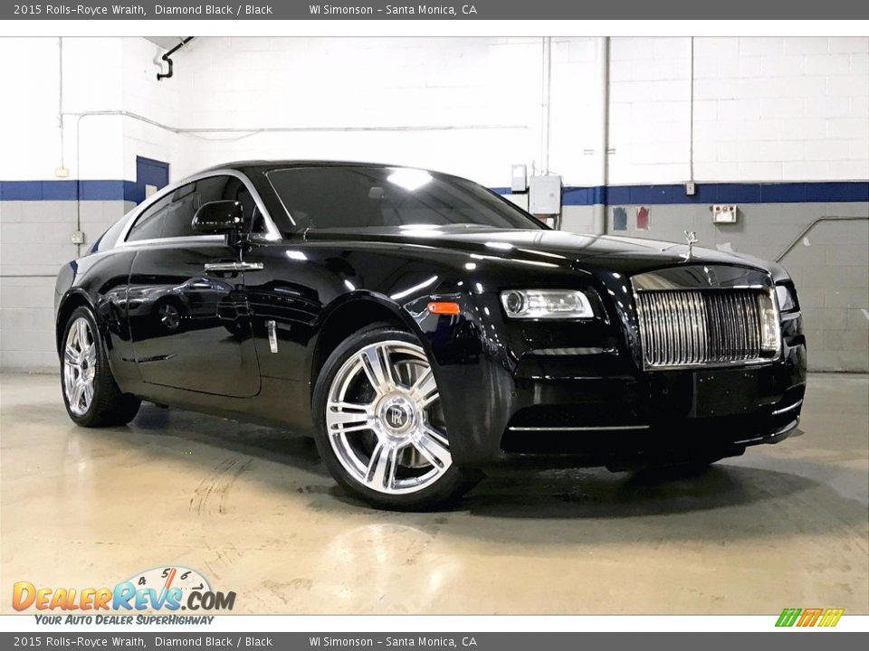 Diamond Black 2015 Rolls-Royce Wraith  Photo #34