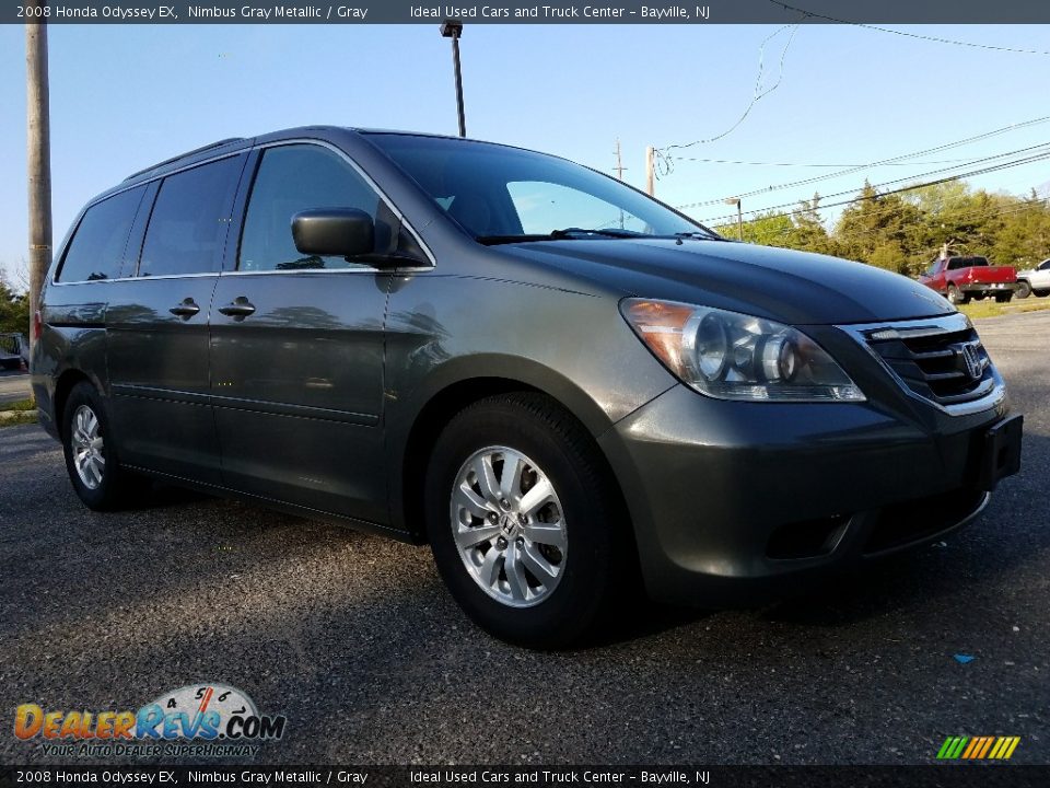 2008 Honda Odyssey EX Nimbus Gray Metallic / Gray Photo #1