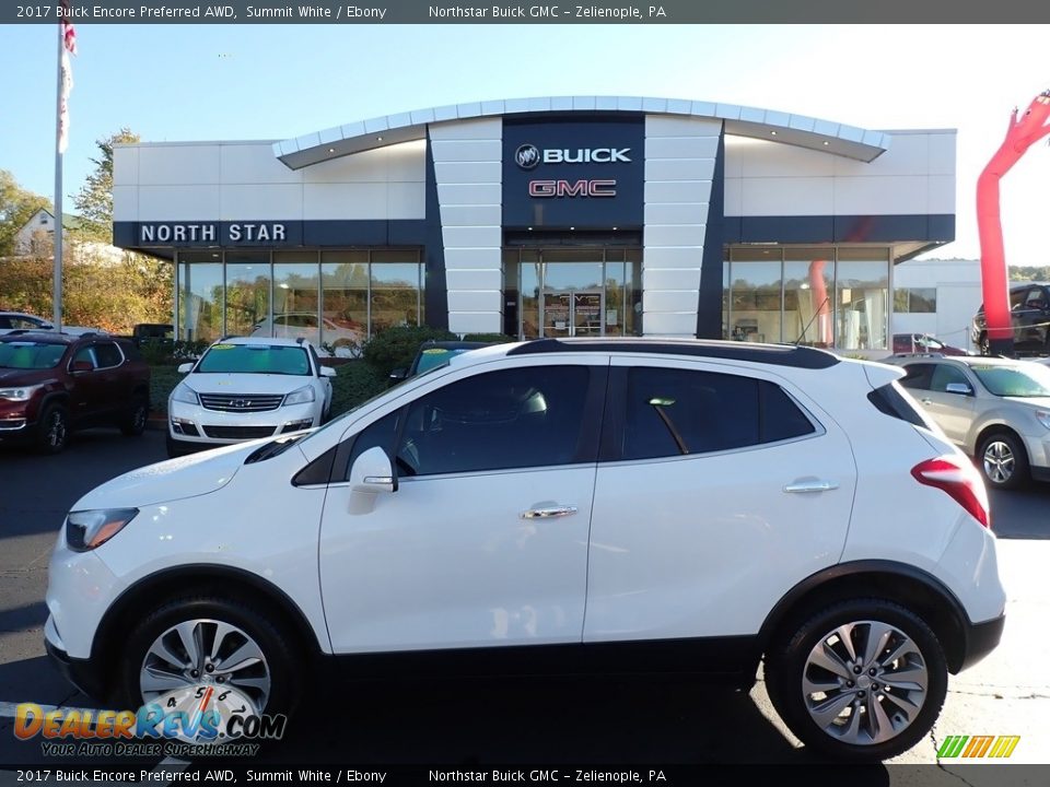 2017 Buick Encore Preferred AWD Summit White / Ebony Photo #1