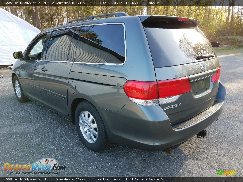 2008 Honda Odyssey EX Nimbus Gray Metallic / Gray Photo #2