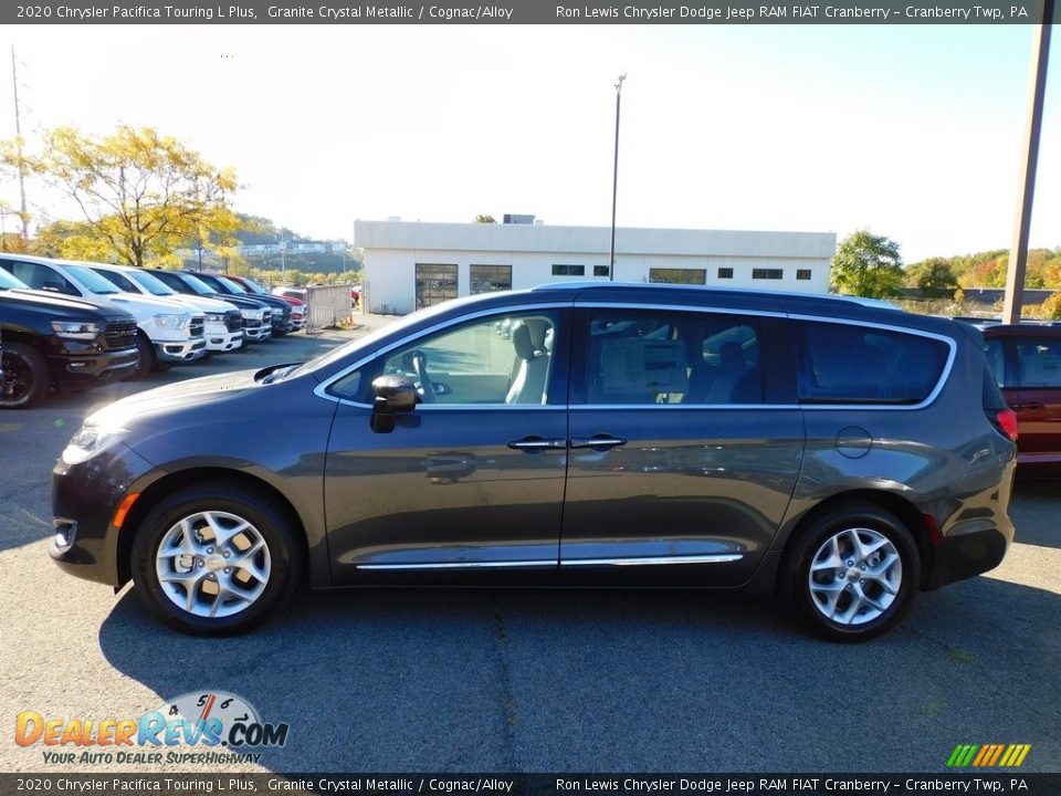 2020 Chrysler Pacifica Touring L Plus Granite Crystal Metallic / Cognac/Alloy Photo #8