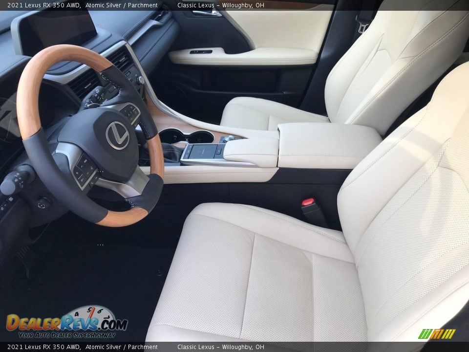 Parchment Interior - 2021 Lexus RX 350 AWD Photo #2