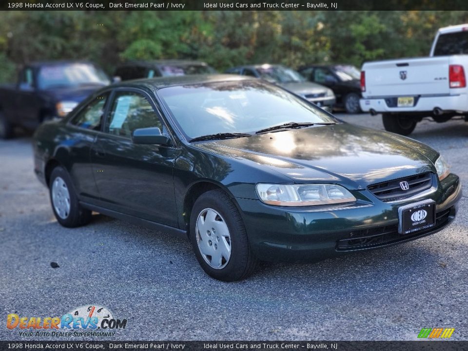 1998 Honda Accord LX V6 Coupe Dark Emerald Pearl / Ivory Photo #1