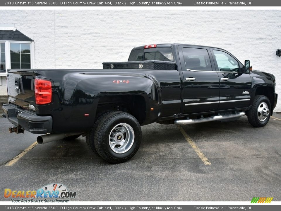 Black 2018 Chevrolet Silverado 3500HD High Country Crew Cab 4x4 Photo #2