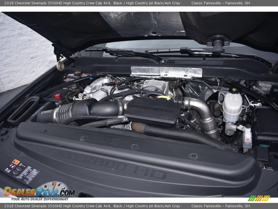 2018 Chevrolet Silverado 3500HD High Country Crew Cab 4x4 6.6 Liter OHV 32-Valve Duramax Turbo-Diesel V8 Engine Photo #7