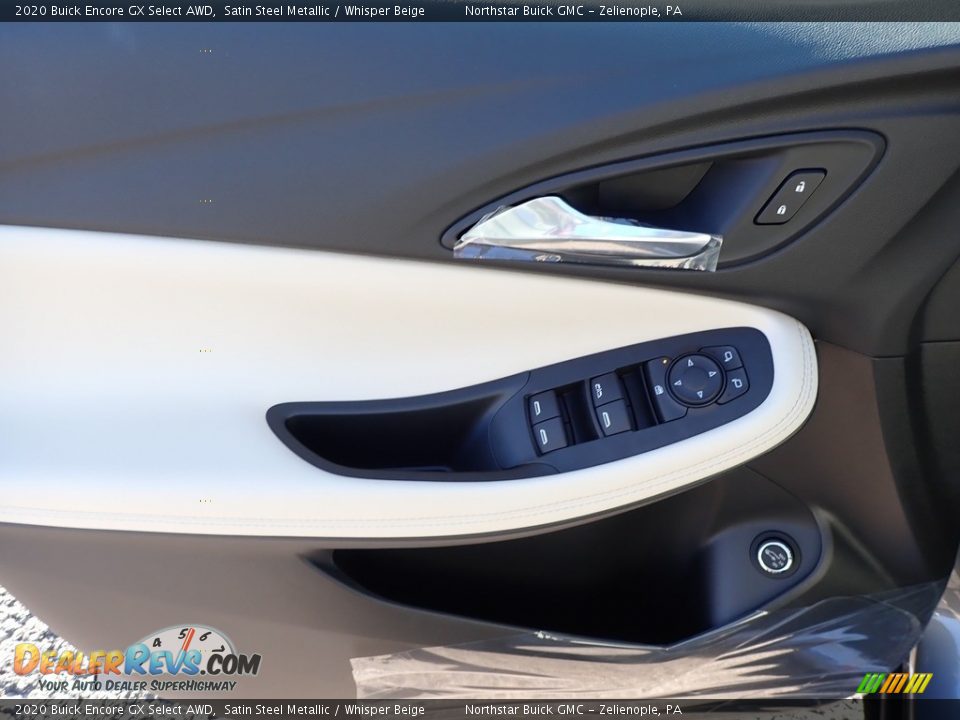 2020 Buick Encore GX Select AWD Satin Steel Metallic / Whisper Beige Photo #16