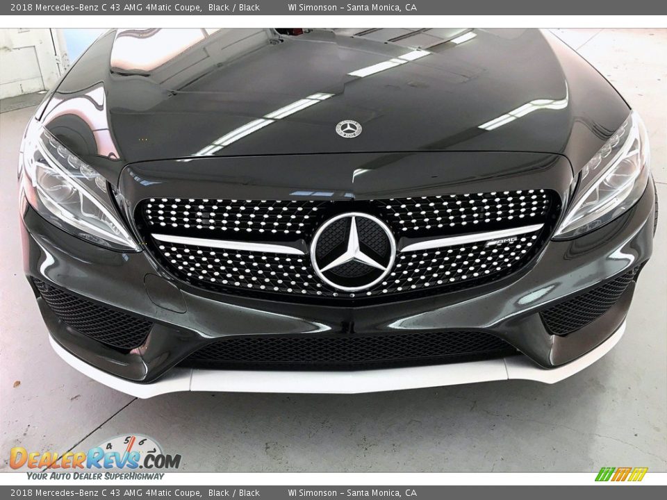 2018 Mercedes-Benz C 43 AMG 4Matic Coupe Black / Black Photo #30