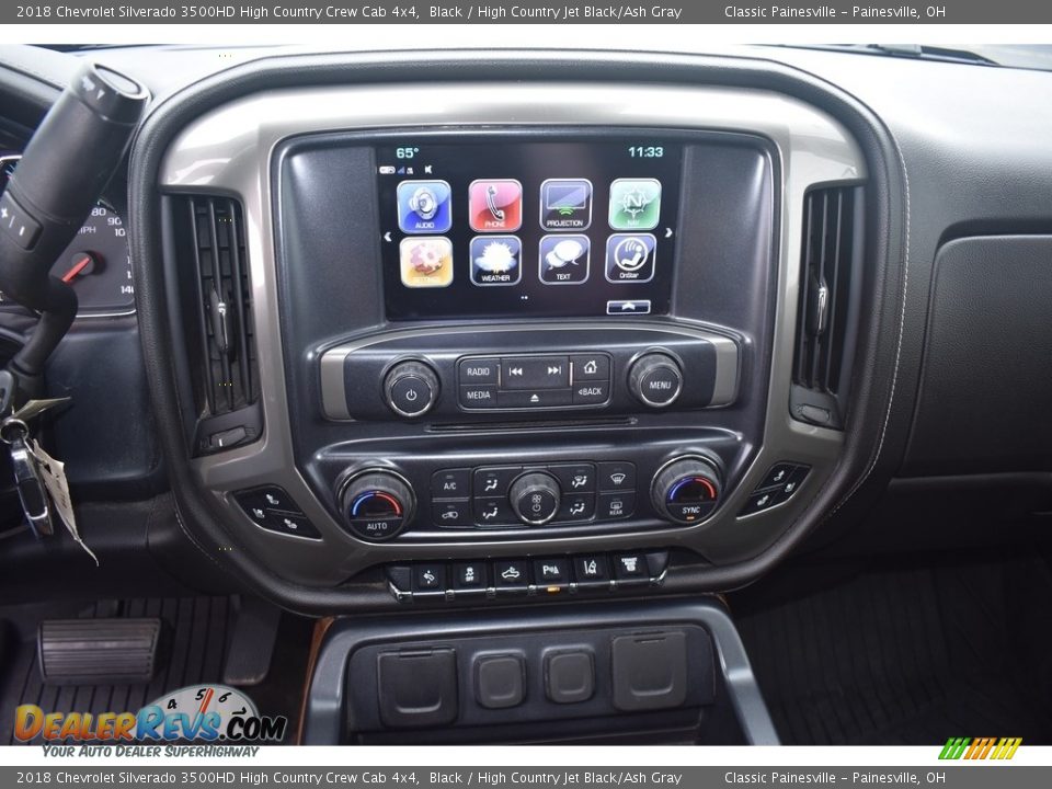 Controls of 2018 Chevrolet Silverado 3500HD High Country Crew Cab 4x4 Photo #19
