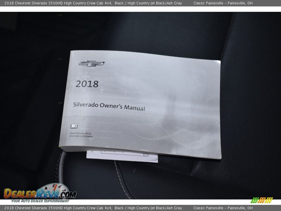 Books/Manuals of 2018 Chevrolet Silverado 3500HD High Country Crew Cab 4x4 Photo #23