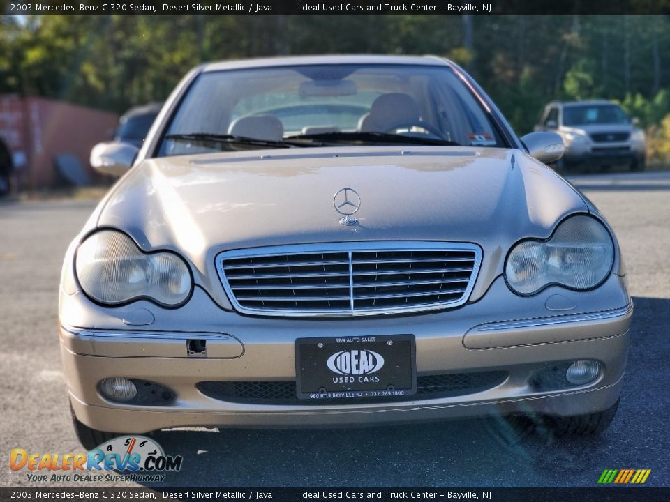 2003 Mercedes-Benz C 320 Sedan Desert Silver Metallic / Java Photo #3