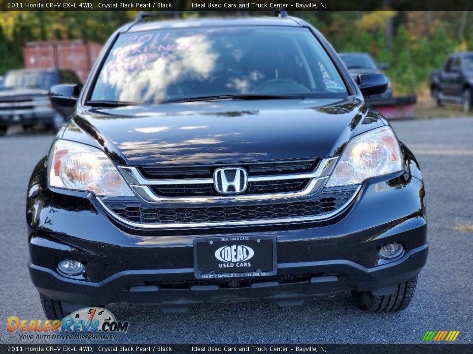 2011 Honda CR-V EX-L 4WD Crystal Black Pearl / Black Photo #3