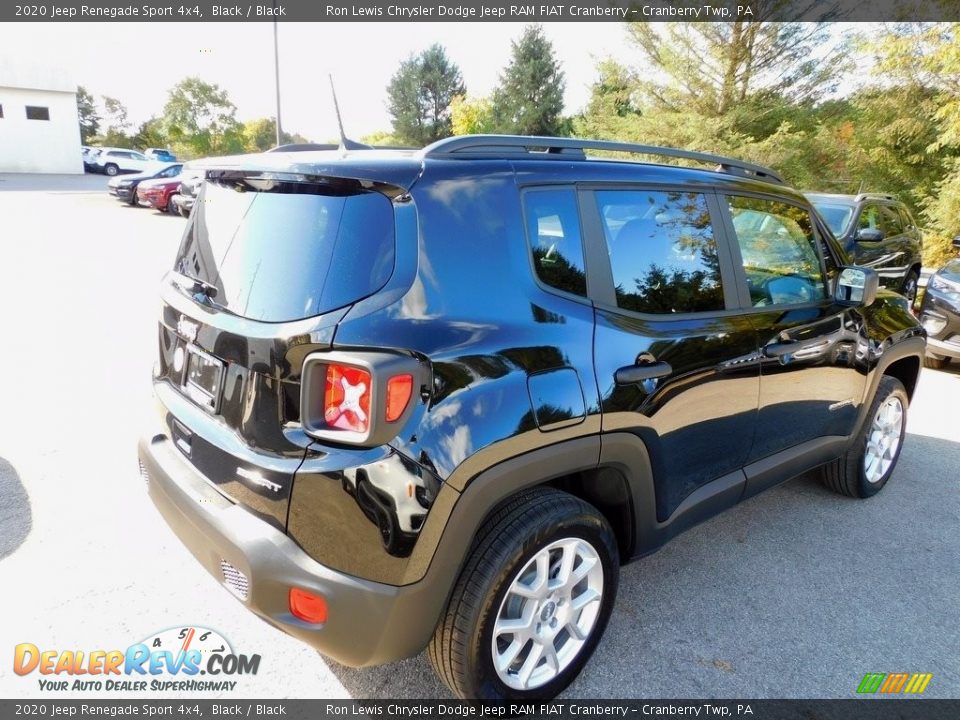 2020 Jeep Renegade Sport 4x4 Black / Black Photo #5