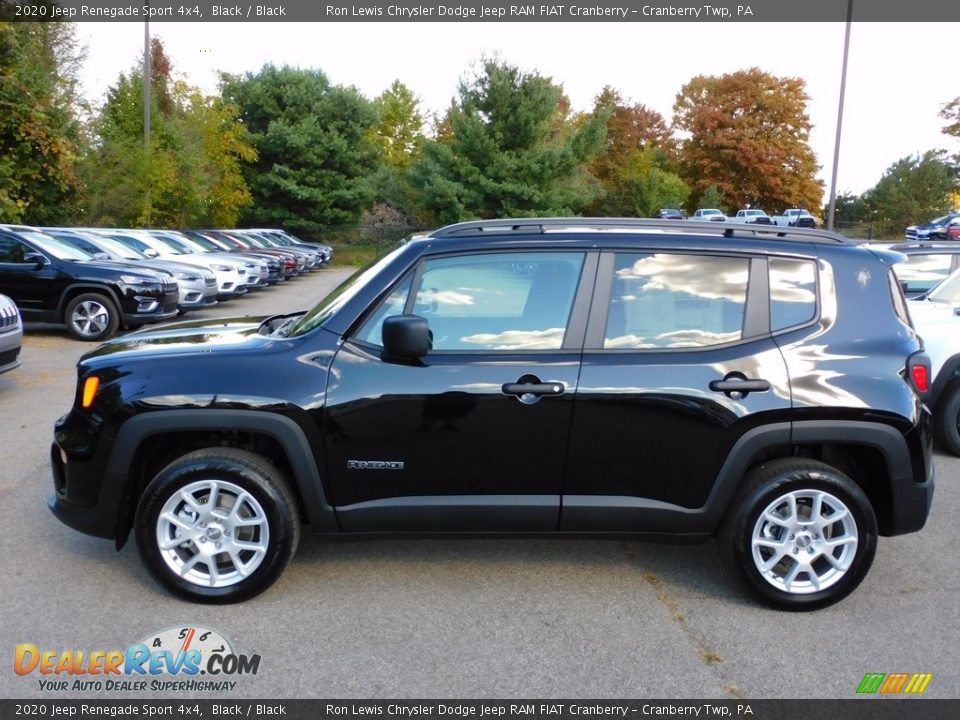 Black 2020 Jeep Renegade Sport 4x4 Photo #9