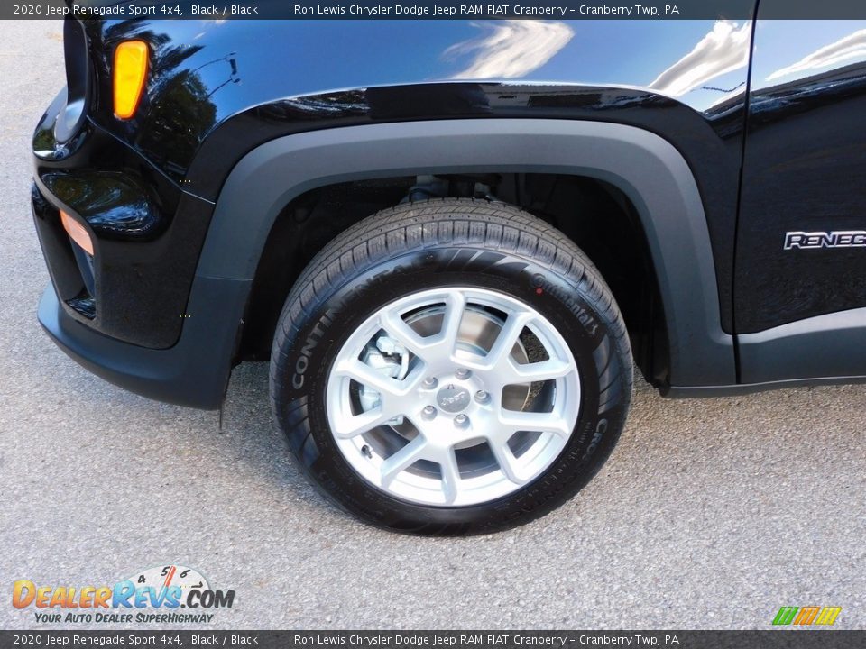 2020 Jeep Renegade Sport 4x4 Black / Black Photo #10