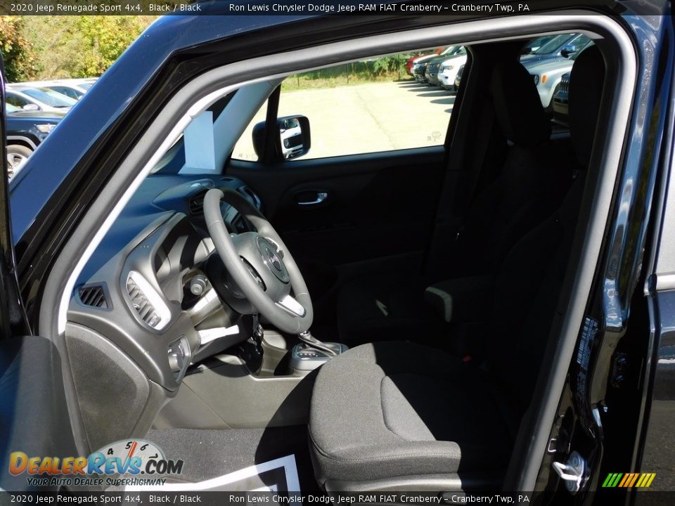 2020 Jeep Renegade Sport 4x4 Black / Black Photo #11