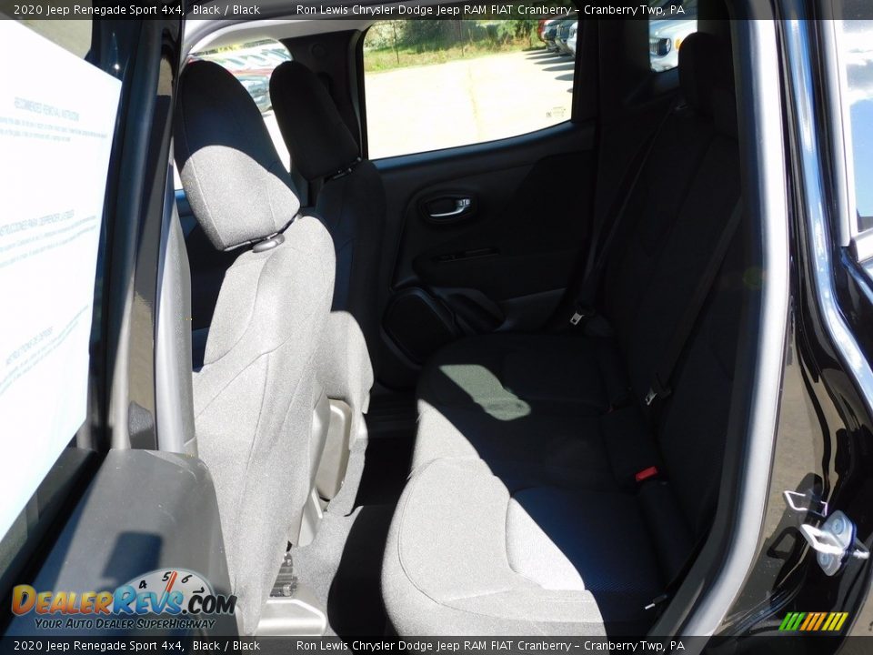 2020 Jeep Renegade Sport 4x4 Black / Black Photo #12
