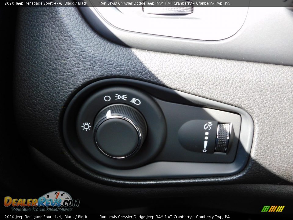 2020 Jeep Renegade Sport 4x4 Black / Black Photo #20