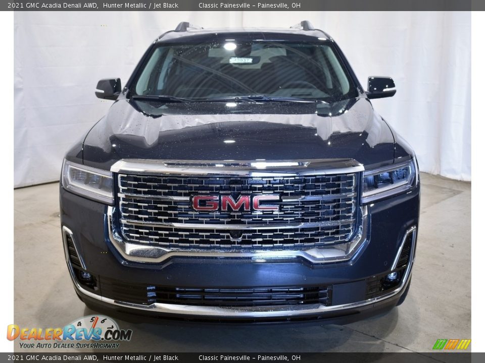 2021 GMC Acadia Denali AWD Hunter Metallic / Jet Black Photo #4