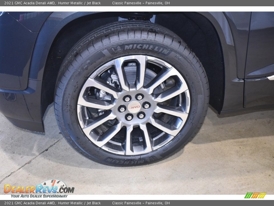2021 GMC Acadia Denali AWD Hunter Metallic / Jet Black Photo #5