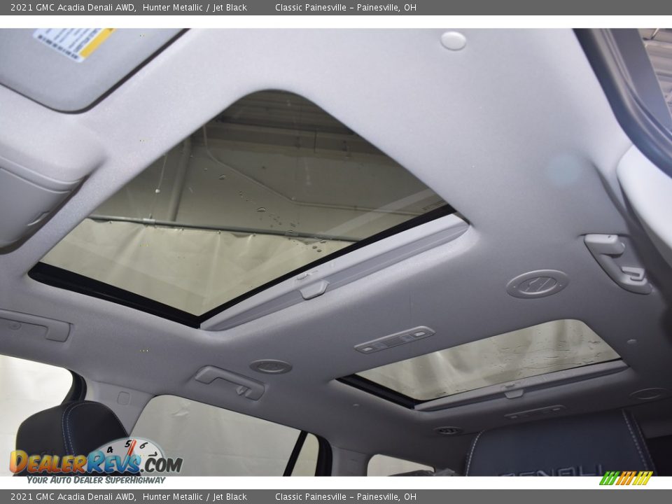 2021 GMC Acadia Denali AWD Hunter Metallic / Jet Black Photo #6