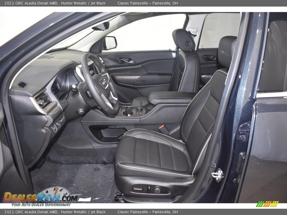 2021 GMC Acadia Denali AWD Hunter Metallic / Jet Black Photo #7