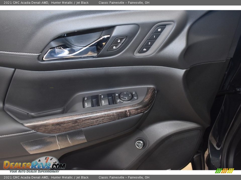 2021 GMC Acadia Denali AWD Hunter Metallic / Jet Black Photo #10