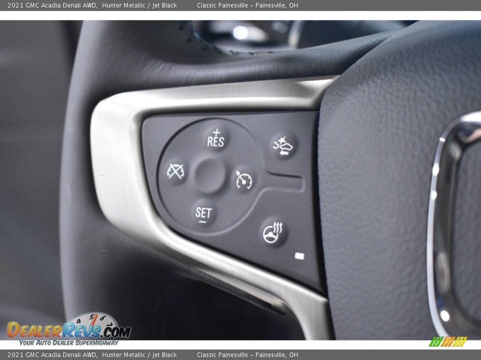 2021 GMC Acadia Denali AWD Hunter Metallic / Jet Black Photo #14