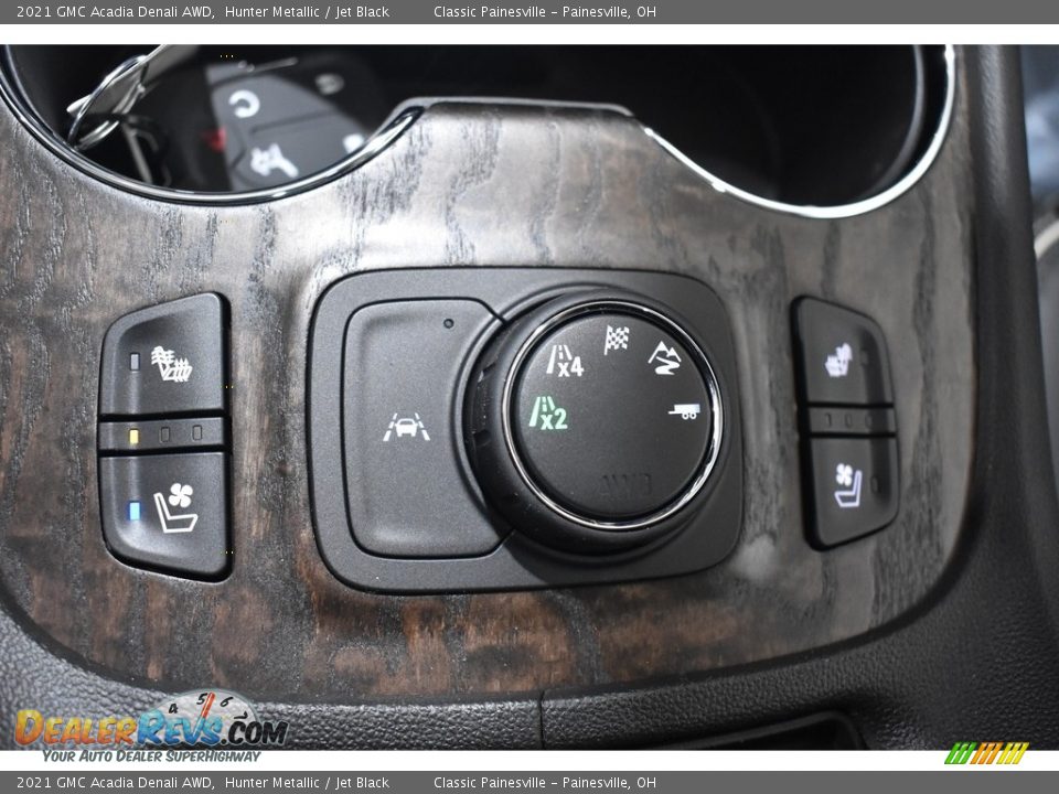 2021 GMC Acadia Denali AWD Hunter Metallic / Jet Black Photo #16