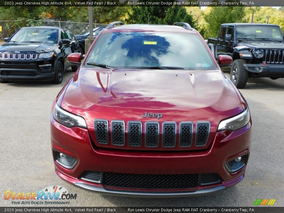 2020 Jeep Cherokee High Altitude 4x4 Velvet Red Pearl / Black Photo #2