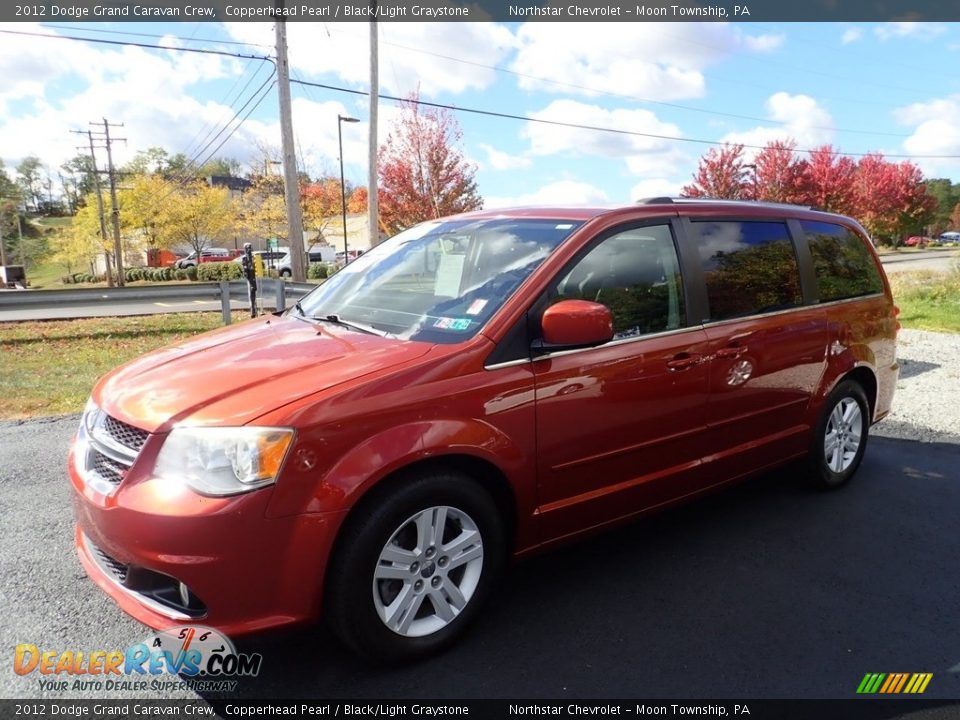 Front 3/4 View of 2012 Dodge Grand Caravan Crew Photo #1