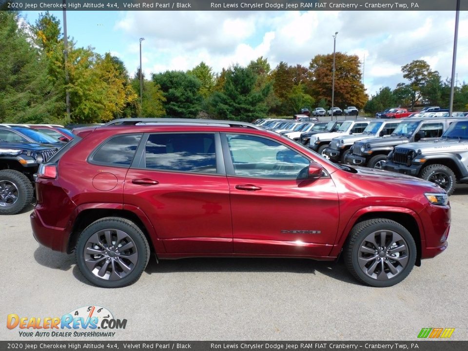 Velvet Red Pearl 2020 Jeep Cherokee High Altitude 4x4 Photo #4